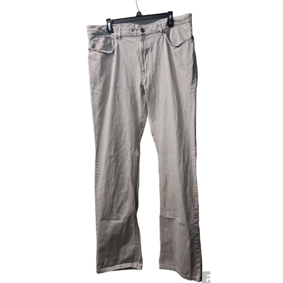 Peter Millar Eb66 Performance Pants‎ Straight Leg Khaki Casual Mens Size 38x32 - Picture 1 of 4